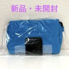 【新品・未開封】OSMOSIS ポーチ ブルー　オズモーシス　ノベルティ