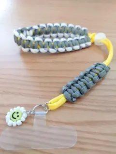 パラコード編み スマホストラップ