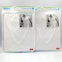 UNIQLO ユニクロ AIRism エアリズム メッシュVネック ノースリーブ