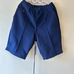 ネイビーショートパンツ ゴムウエスト