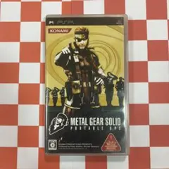 【N6714】METAL GEAR SOLID PORTABLE OPS