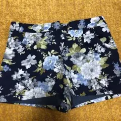 花柄 ショートパンツ ワンウェイ