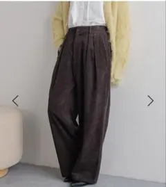 ローリーズファーム コーデュロイワイドパンツ