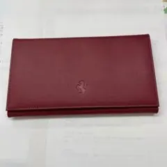 Ferrari レザー カタログケース 赤　車検証ケース非売品 Ferrari レザー カタログケース 赤 車検証ケース非売品 Ferrari レザー