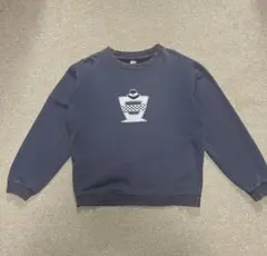 old stussy ステューシー スウェットL 90s ☆最終価格☆入手困難☆ 超希少]old Stussy 90sスウェット スカル 紺タグ sサイズ 超希少]old