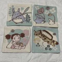 となりのトトロ コースター　ゴブラン織　ジブリ　トトロ　ボタニカルガーデン