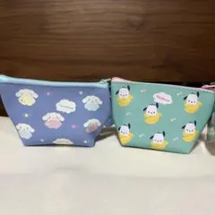 サンリオ ミニポーチ 2点セット シナモロール ポチャッコ