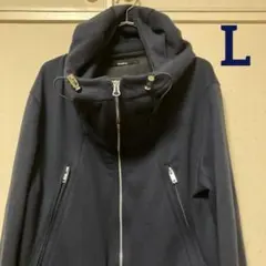 【美品】✨confirm✨コンファーム　 フード付ジャケットLネイビー