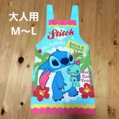 週末お値下げディズニー スティッチ スクランプ エプロン 保育士 介護士 M〜Lのサムネイル