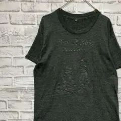 USA製90sヴィンテージTシャツ！シングルステッチ　グレー半袖古着　M23