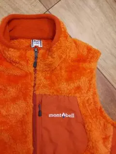 mont-bell フリースジャケット 150 オレンジ