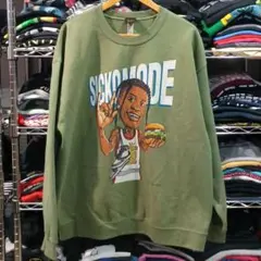 ラップアタック スウェット オリーブカラー