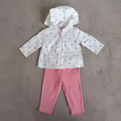 carter's ハート柄 トレーナー・レギンスセット 6ヶ月