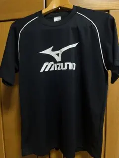 MIZUNO 半袖Tシャツ ブラック ロゴプリントのサムネイル