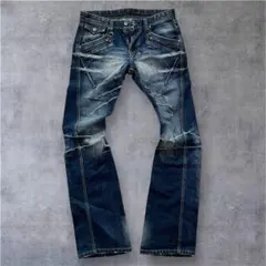 【archive】00s grunge denim pants/y2k/46