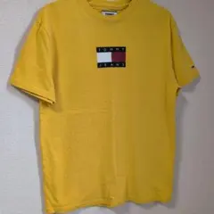 TOMMY JEANS イエロー Tシャツ S