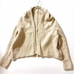 sacai サカイ ショールカラー ニットポンチョ カーディガン - メルカリ