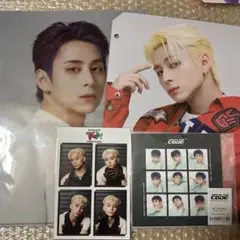 INI 西洸人　クリアファイル　インデックス　4cut 9cut