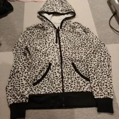 NIKE ナイキ レオパード ジャージ パーカー レディース M Dry-fitのサムネイル