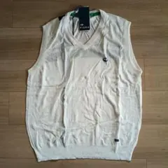 （メンズゴルフ）FIDRA ホワイト Vネックベスト