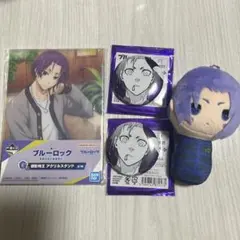 ブルーロック 御影玲王 推しキャラバッジ こけちーずマスコット