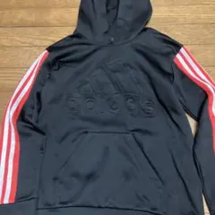 adidas パーカー　スウェット　フーディー　140 裏フリース