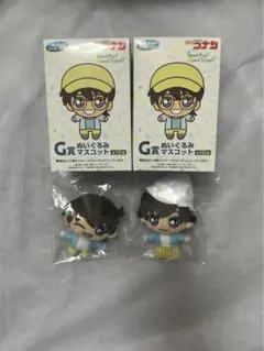 名探偵コナン　一番くじ　工藤新一　毛利蘭　セット　ぬいぐるみ