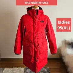 赤 ダウンジャケット