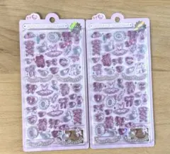 ボンボンドロップシール　ピンク　バレリーナ　バレエ　クーリア　ガーリーボンボン