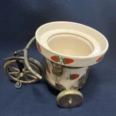 アンティーク 壁掛けコーヒーミル 陶器 花柄 ザッセンハウス - メルカリ