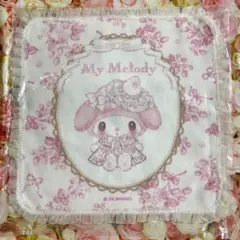 サンリオ　マイメロディ　白いちごのティータイム　ハンカチ　新品