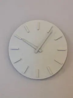 プラスマイナスゼロ 掛時計 J030 ホワイト
