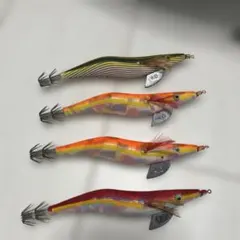 エギ（餌木）4個セット　アオリーQ 4号