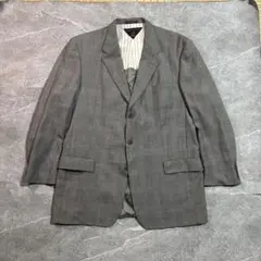 【希少】 90s トミーヒルフィガー テーラード usa製 グレー 44L