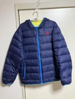 CHUMS XL ネイビー ダウンジャケット