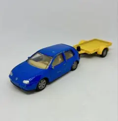 SIKU フォルクスワーゲン ゴルフ 牽引トレーラー