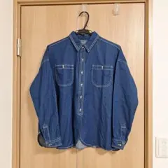 WHEART デニムブルー 長袖シャツ