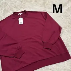 新品タグ付き✨THE SHOP TK トレーナー 無地 シンプル ピンク M