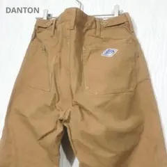DANTON（ダントン）コットンツイル ワークパンツ 38 M キャメル