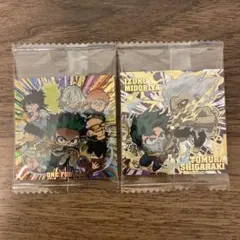 僕のヒーローアカデミア シールウエハース PUR 緑谷&死柄木 ワンフォーオールのサムネイル