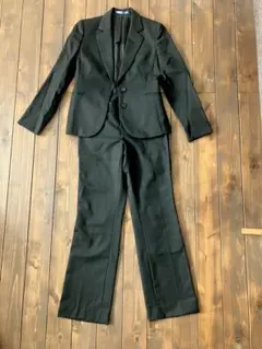 Precious Black レディース　ブラックパンツスーツ　就活入学式卒業式