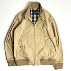 【美品】ビームス/ストレッチG9ブルゾン/スウィングトップ/ハリントン/ベージュのサムネイル