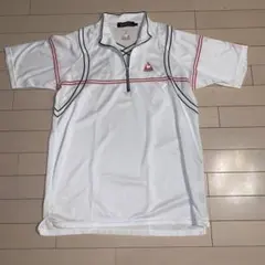 ルコック　ゴルフ　ハーフジップシャツ