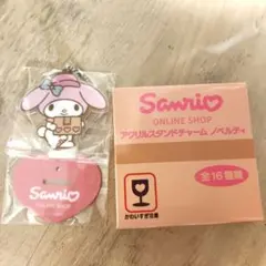 マイメロディ アクリルスタンドチャーム サンリオ ノベルティ