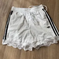 adidas originals レーストリム スリーストライプス ショーツ M