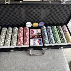 ポーカーチップセット 200枚以上 ハードケース付き