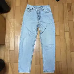 Calvin Klein デニムパンツ ライトブルー 90s ワイドテーパード