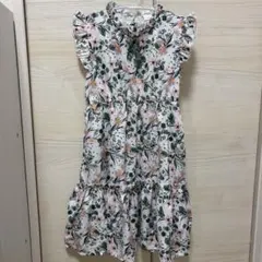 SHEIN シーイン 花柄 ノースリーブ ワンピース 130 女の子 子供服
