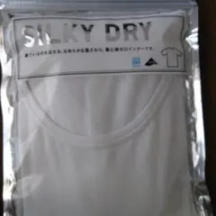 UNIQLO　SILKY DRY クルーネックTシャツ M ホワイト