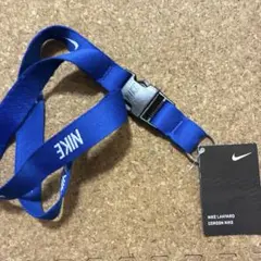 NIKE NS2005 ブルー ストラップ　新品未使用　ネックレスキー